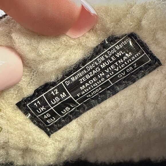 Dr. Marten's Zebzag Men's size 12 Slingback Platform Brown Suede Mule - Picture 8 of 8